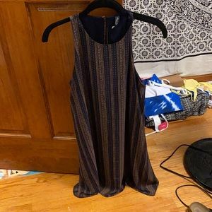 Final Touch high neck midi dress